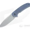 WE Knives Beacon Blasted 20CV Stonewashed Blue Titanium Frame Lock Flipper WE20061B-2 -Outlet Flippers Store we20061b 2 1 1