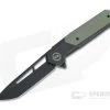 WE Knives Arsenal Ostap Hel Black Stonewashed 20CV OD Green G10 Frame Lock Flipper WE20073-2 -Outlet Flippers Store we20073 2 1 1