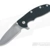 Hinderer Knives XM-18 3.5" Green-Black Slicer Flipper Working Finish