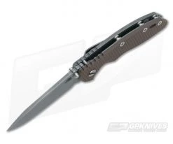 Hinderer Knives XM-18 3.5" Dark Earth Slicer Flipper Working Finish -Outlet Flippers Store xm18 35 070 3