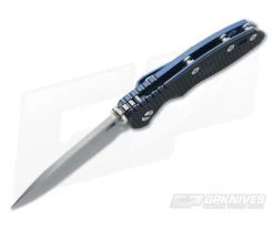 Hinderer Knives XM-18 3.5" Slicer Flipper Battle Blue Frame -Outlet Flippers Store xm18 35 072 3