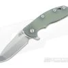 Hinderer Knives XM-18 3.5" Translucent Spanto Flipper Battle Bronze Frame -Outlet Flippers Store xm18 35 079 1