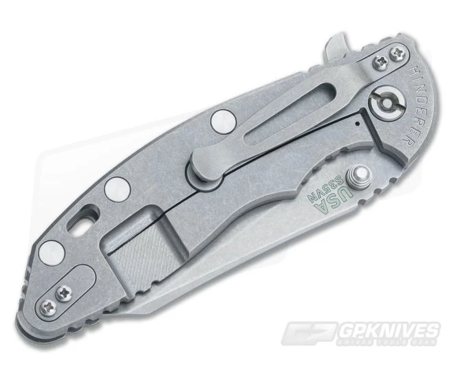 Hinderer Knives XM-18 3.5" Fatty Wharncliffe Sand 4 Hinderer Knives XM-18 3.5" Fatty Wharncliffe Sand - Image 2