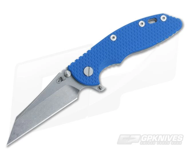 Hinderer Knives XM-18 3.5" Fatty Wharncliffe Blue 3 Hinderer Knives XM-18 3.5" Fatty Wharncliffe Blue