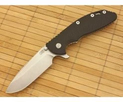 Hinderer Knives XM-24 Spear Point Flipper Black G10
