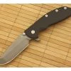 Hinderer Knives XM-24 Anthracite DLC Spanto Flipper Black G10 -Outlet Flippers Store xm24 020