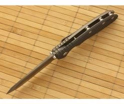 Hinderer Knives XM-24 Anthracite DLC Spanto Flipper Black G10 -Outlet Flippers Store xm24 020 3