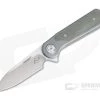 Liong Mah Design Zulu Green Canvas Micarta Titanium Frame Lock Flipper M390 -Outlet Flippers Store zulu gcm 2